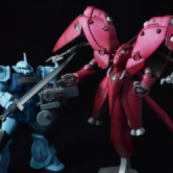 Comparing with a usual 1/44 HG kit